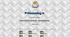 Desktop Screenshot of moosedog.net